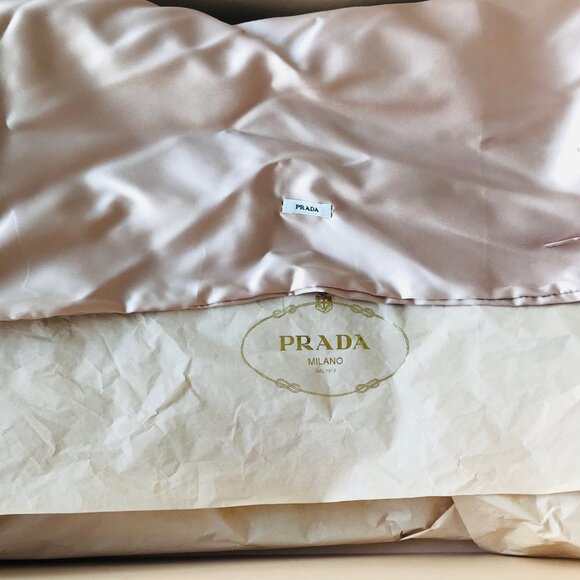 NEW Prada Women heeled leather Boots Black   Size 38.5 Made in Italy  New w Box - Picture 15 of 16